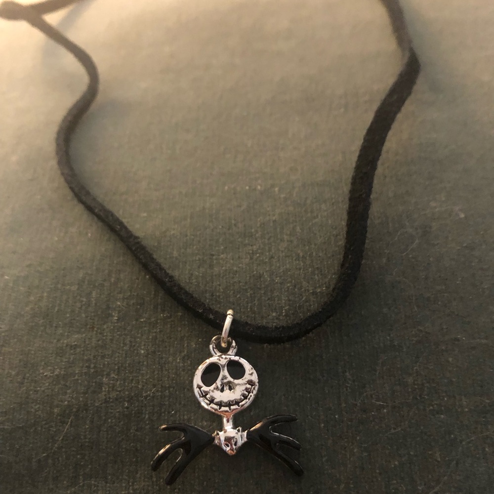 🎠🎃🎄Vintage NBC Jack Skellington Pendant Necklace- 144A $15 or $13 w/offer